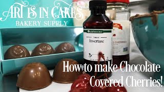 How to Make Chocolate Covered Cherries [upl. by Nevak546]