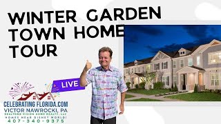 Town Home Tour Winter Garden [upl. by Rahs853]