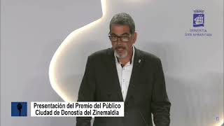 Premio del público Donostia Hiria del Zinemaldia 2024 [upl. by Youngman]