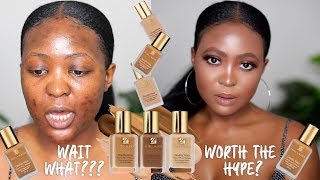 ESTEE LAUDER DOUBLE WEAR FOUNDATION Review  Wear Test  Thandi Gama [upl. by Hgielrebmik567]