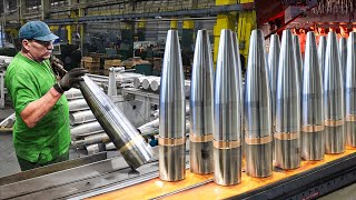 Inside US Massive Factory Producing Scary Explosive Projectiles [upl. by Lind]