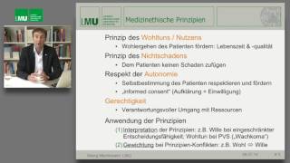 Prinzipienorientierte Ethikberatung Ein Leitfaden für ethische Fallbesprechungen [upl. by Laved]