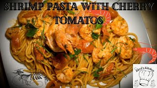 SHRIMP PASTA SPAGETTI CON GAMBERI [upl. by Nerej677]