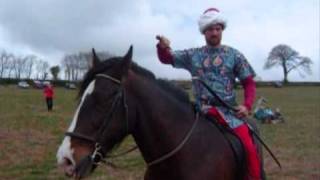 Turkish horse archery bow and sword combination [upl. by Oconnor]