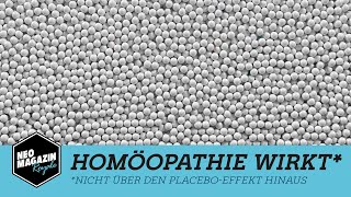 Homöopathie wirkt  NEO MAGAZIN ROYALE mit Jan Böhmermann  ZDFneo [upl. by Akcimahs776]