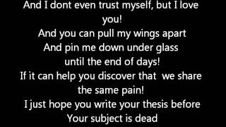 atreyudemonology and heartache lyrics HQ [upl. by Krid]