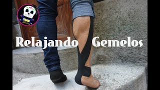 2 Formas para Relajar Gemelos con Kinesiotape [upl. by Delcine]