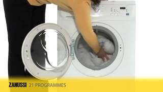 Zanussi ZWF12380W Washing Machine  Harvey Norman Ireland [upl. by Neelyar]