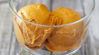 Dulce de Leche Ice Cream  2 Ingredients amp No Machine [upl. by Vacla873]