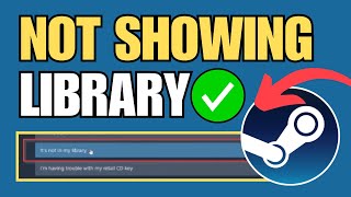 FIX Steam Games Not Showing Up In My Library [upl. by Ynttirb]