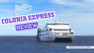 Colonia Express Ferry Review Argentina to Uruguay Travel Experience  Crossing the Rio de la Plata [upl. by Derdlim]