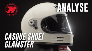 Casque Shoei Glamster le nouveau CASQUE VINTAGE [upl. by Anawd924]