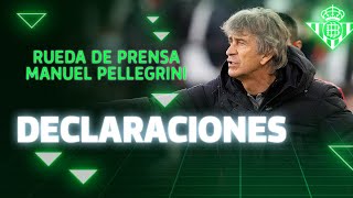 Pellegrini quotHabría que chequear estas jugadas antes de desequilibrar un partidoquot 🗣🎙 [upl. by Nyrual28]