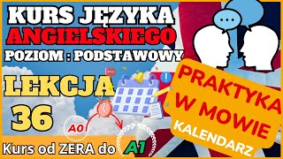 DATY Ćwiczenia  Kurs ANGIELSKIEGO Dla Początkujących [upl. by Albrecht]