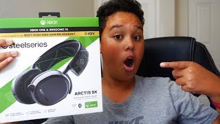 Steel Series Arctis 9x Headset Review and Unboxing [upl. by Adnar]