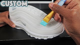 Custom AIR MAX 97 🎨👟  Xavier Kickz [upl. by Aidnac]