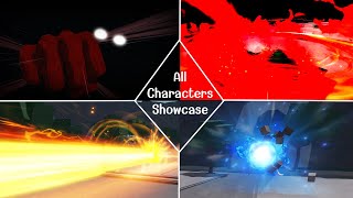 The Strongest Battlegrounds All Characters Showcase [upl. by Aedrahs]