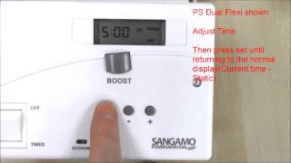 Sangamo PS Dual amp PS Dual Flexi  Adjust Time [upl. by Rue]