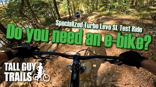 Specialized Turbo Levo SL EBike Test Ride amp Review [upl. by Jordison]