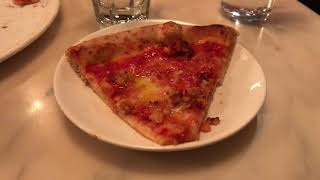 Food review a meatball pizza from Motorino Restaurant in Wan Chai [upl. by Ssilem]