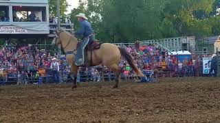 Edgewood Pro Rodeo Local Bronc Riders 2018 [upl. by Eiramanad]