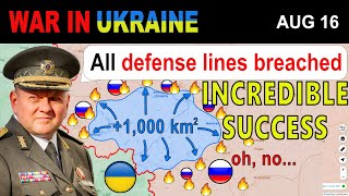 16 Aug Unprecedented Victory Ukrainians TAKE 1000 km² amp 2000 POWs  War in Ukraine Explained [upl. by Ellenhoj268]