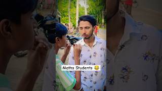 Maths student 😂  Students Comedy 😂 maths comedy funny shorts viralvideo youtubeshorts [upl. by Marino]