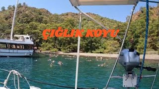 DENİZ 16  GÖCEK ÇIĞLIK KOYU SEYRİ [upl. by Glanville]