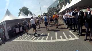 Nijmegen 2014 March Team Cimbrer Day 418072014HD1080p [upl. by Eilrebmik]