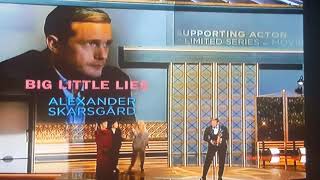 Alexander Skarsgard Emmy Win [upl. by Anaugal]