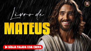 ✝️ EVANGELHO DE MATEUS  Novo Testamento Bíblia a Mensagem 🌧️ Bíblia Falada com Chuva 👉 40 [upl. by Standish]