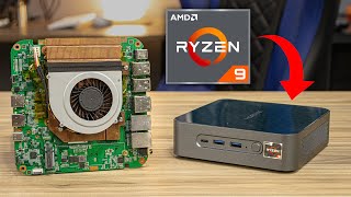 O MINI PC MAIS PODEROSO COM RYZEN 9 DENTRO MOREFINE S500 [upl. by Surovy]