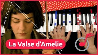 La Valse dAmelie von Yann Tiersen auf dem Klavier lernen [upl. by Hawthorn]