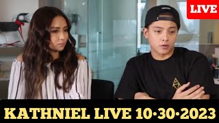 KATHNIEL LIVE NAGSALITA NA Nov302023 quotMahirap isustain yung relationship naminquot [upl. by Ahselef815]