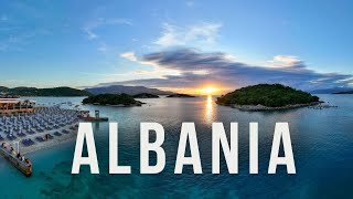 Albania in 4K 1 Hour Spectacular Drone Shots of Riviera and Northern Highlands [upl. by Oynotna955]