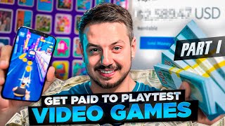 Earn Money Testing Games A Beginners Guide to Game Playtesting [upl. by Ecnal]