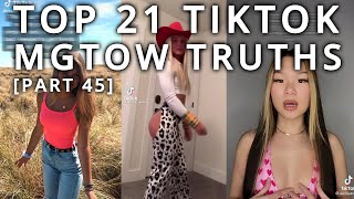 Top 21 TikTok MGTOW Truths — Why Men Stopped Dating Part 45 [upl. by Babby]