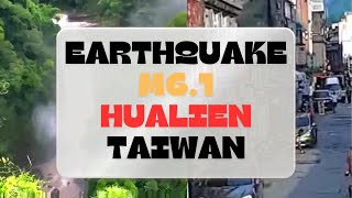 M63 EARTHQUAKE HITS HUALIEN TAIWAN COMPILATION  16082024 台湾地震 [upl. by Ojela104]