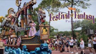 Festival of Fantasy FULL Parade POV  Walt Disney World [upl. by Zul124]