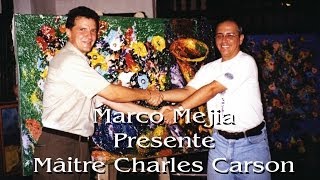 Art  Marco Mejia rencontre Charles Carson Artiste Canadien créateur du carsonisme  Colombie [upl. by Inafetse426]