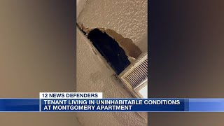 Uninhabitable conditions say Montgomery apartment tenants [upl. by Campbell331]