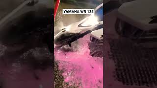 YAMAHA WR 125 SUPERMOTO WASH 💦 shorts wr125 wr155 [upl. by Nobie731]