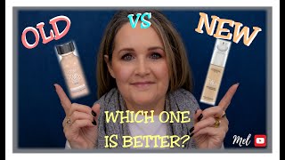 LOREAL TRUE MATCH FOUNDATION  NEW VS OLD FORMULA 9 HOUR WEAR TEST [upl. by Selohcin561]