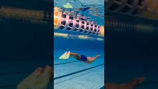 What An Olympic Swimmers Underwater Dolphin Kick Looks Like [upl. by Sinnaoi617]