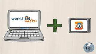 Mit dem WorksheetCrafter digitale Arbeitsblätter für das iPad erstellen [upl. by Aihsenyt601]