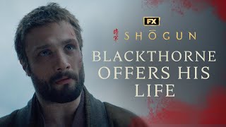 Blackthorne Offers His Life for the Village  Scene  Shōgun  FX [upl. by Zeralda331]