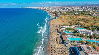 Ammoudara Heraklion Crete Greece 4K [upl. by Florie]