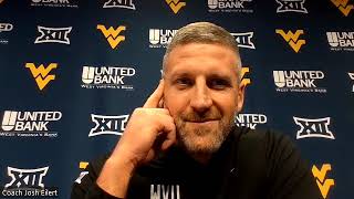 WVU Mens Basketball Josh Eilert Press Conference  March 1 2024 [upl. by Oht]