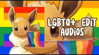 LGBTQ edit audios to vibe to during pride month 🏳️‍🌈🏳️‍🌈🏳️‍🌈 [upl. by Etnaihc774]