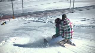 Zermatt  Matterhorn Rodeln in und um Zermatt  Schlitteln mit Toboggan [upl. by Angela]